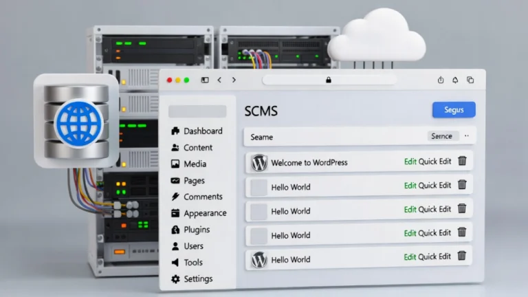 System CMS umożliwiający zarządzanie treścią strony internetowej