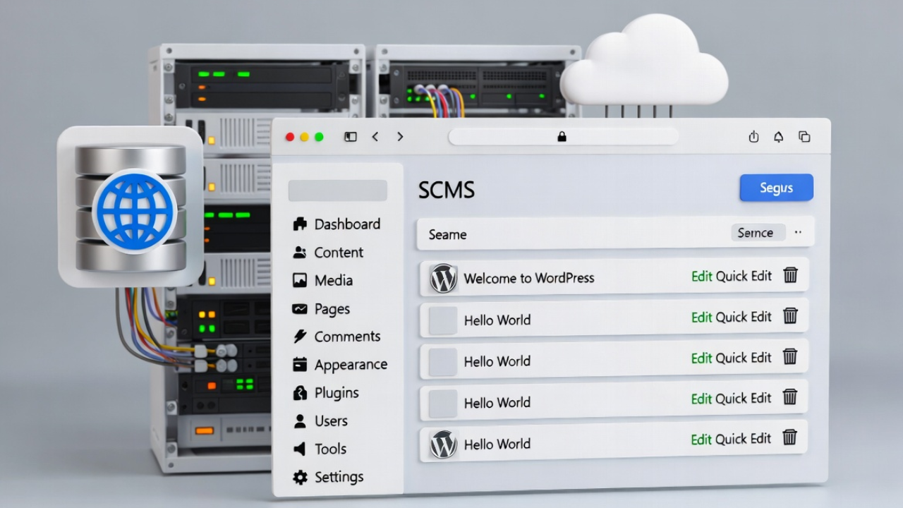 System CMS umożliwiający zarządzanie treścią strony internetowej