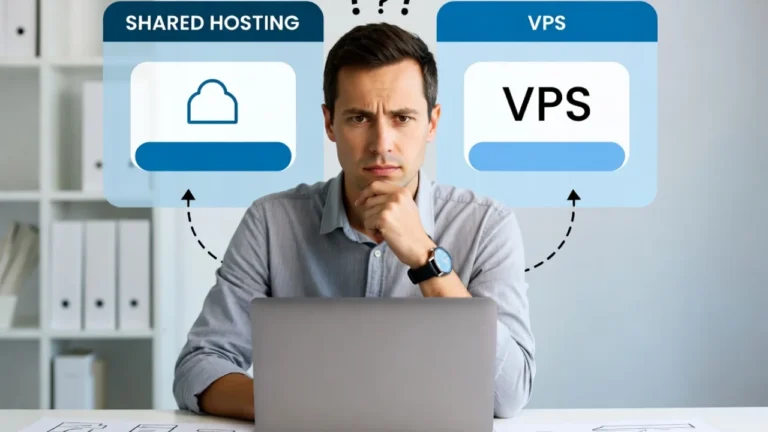 Wybór między hostingiem współdzielonym a VPS i dezorientacja właściciela strony internetowej